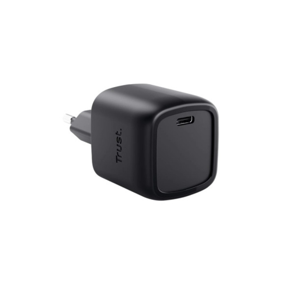 Зарядний пристрій Trust USB-C PD30W GaN black (25519_TRUST)
