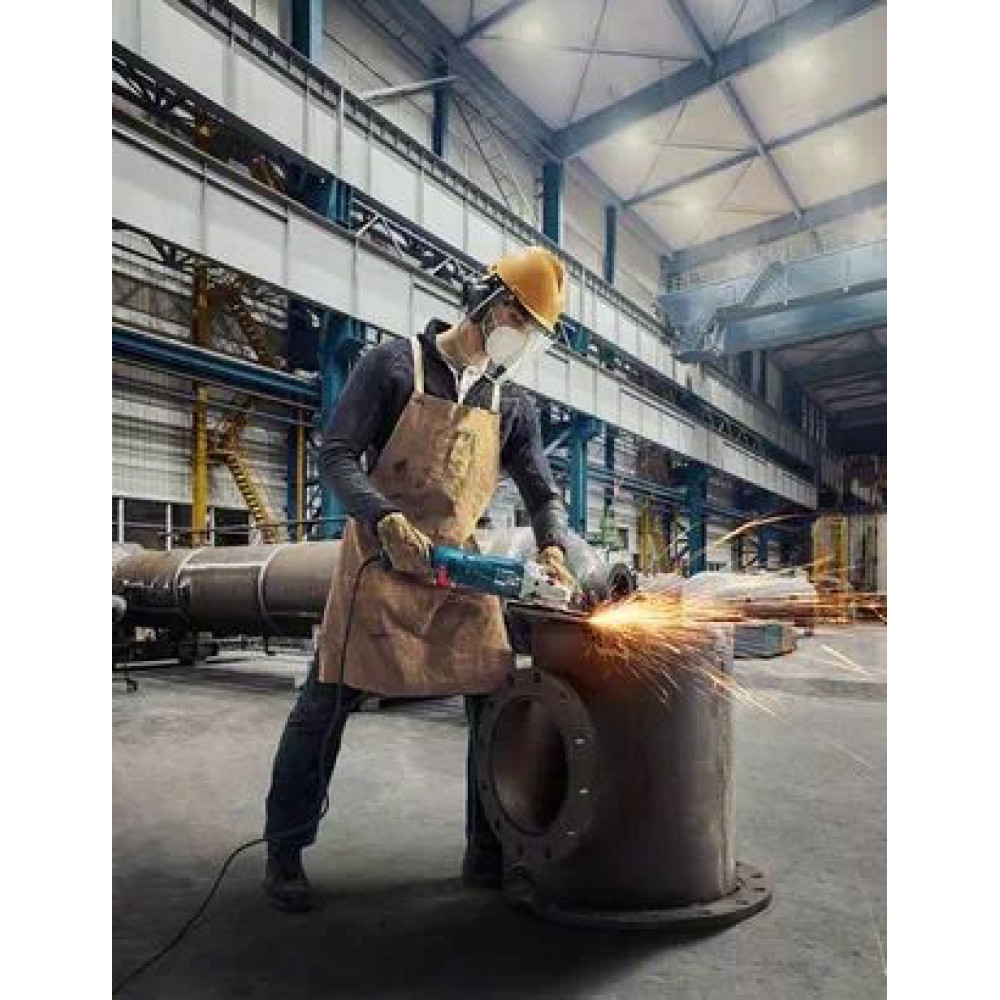 Шліфмашина кутова Bosch Professional GWS 24-230 JZ 230мм 2400Вт 6500об·хв 5.8кг плавн. пуск із системою захисту від пилу Cyclone Tech