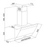 Витяжка кухонна Eleyus Focus 700 50 WH (Focus70050WH) Витяжка кухонна Eleyus Focus 700 50 WH (Focus70050WH)