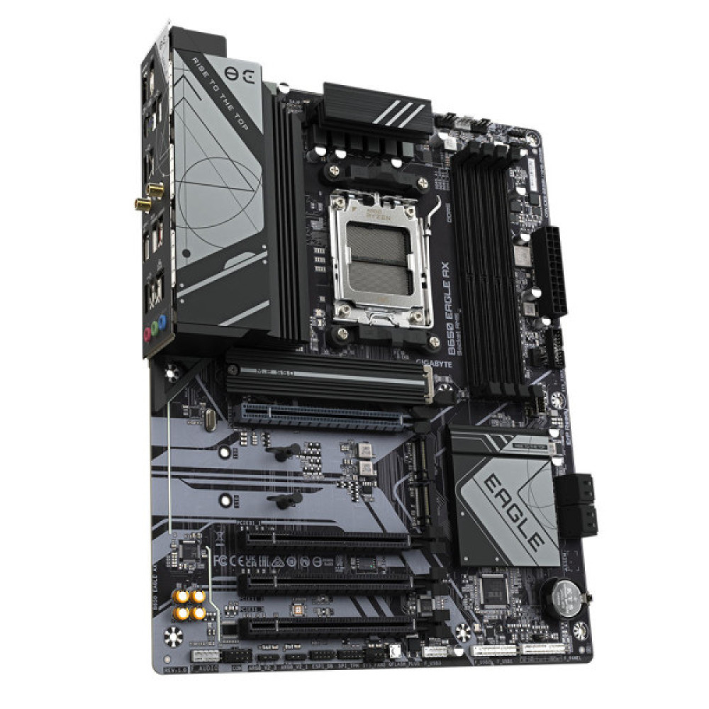 Материнська плата GIGABYTE B650 EAGLE AX sAM4 B650 4xDDR5 M.2 HDMI DP ATX