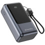 Батарея універсальна ColorWay 20 000 mAh Urban PD/22.5W, QC/4.0, Gray (CW-PB200LP03GR)
