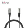 Мікрофонний кабель Fifine XLR Male to Female 3 м (L9) Мікрофонний кабель Fifine XLR Male to Female 3 м (L9)