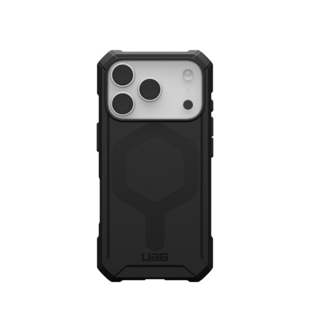 Чохол до мобільного телефона UAG iPhone 17 Pro Essential Armor MagSafe Black (114540114040) Чохол до мобільного телефона UAG iPhone 17 Pro Essential Armor MagSafe Black (114540114040)