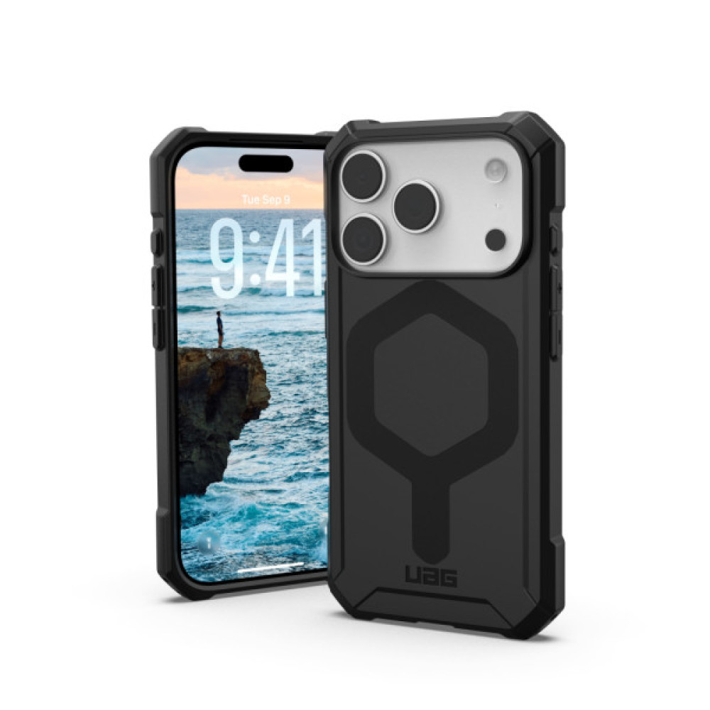 Чохол до мобільного телефона UAG iPhone 17 Pro Essential Armor MagSafe Black (114540114040) Чохол до мобільного телефона UAG iPhone 17 Pro Essential Armor MagSafe Black (114540114040)