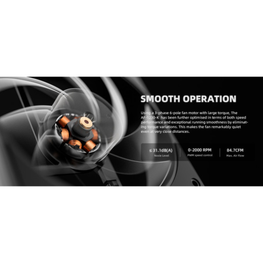 Кулер до корпусу ID-Cooling AF-1230-K