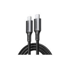 Дата кабель USB-C to USB-C 1.0m 60W US567 black UGREEN (15373)