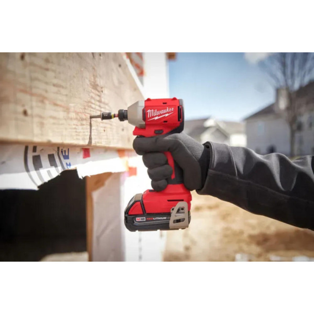Гвинтоверт ударний акумуляторний Milwaukee M18 BLIDRC-0 18В 190Нм 0-3600об/хв 1.3кг без АКБ та ЗП