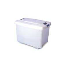 Харчовий контейнер Araven для зберігання h-48 см 90 л з коліщатками (01890)