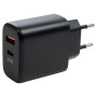Зарядний пристрій Vinga GaN 65W PD+QC 1C1A ports Wall Charger (VCPCHCA65B) Зарядний пристрій Vinga GaN 65W PD+QC 1C1A ports Wall Charger (VCPCHCA65B)