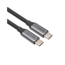 Дата кабель USB-C to USB-C 2.0m 100W USB3.1 20Gbps 4K60Hz Cabletime (CA914234) Дата кабель USB-C to USB-C 2.0m 100W USB3.1 20Gbps 4K60Hz Cabletime (CA914234)