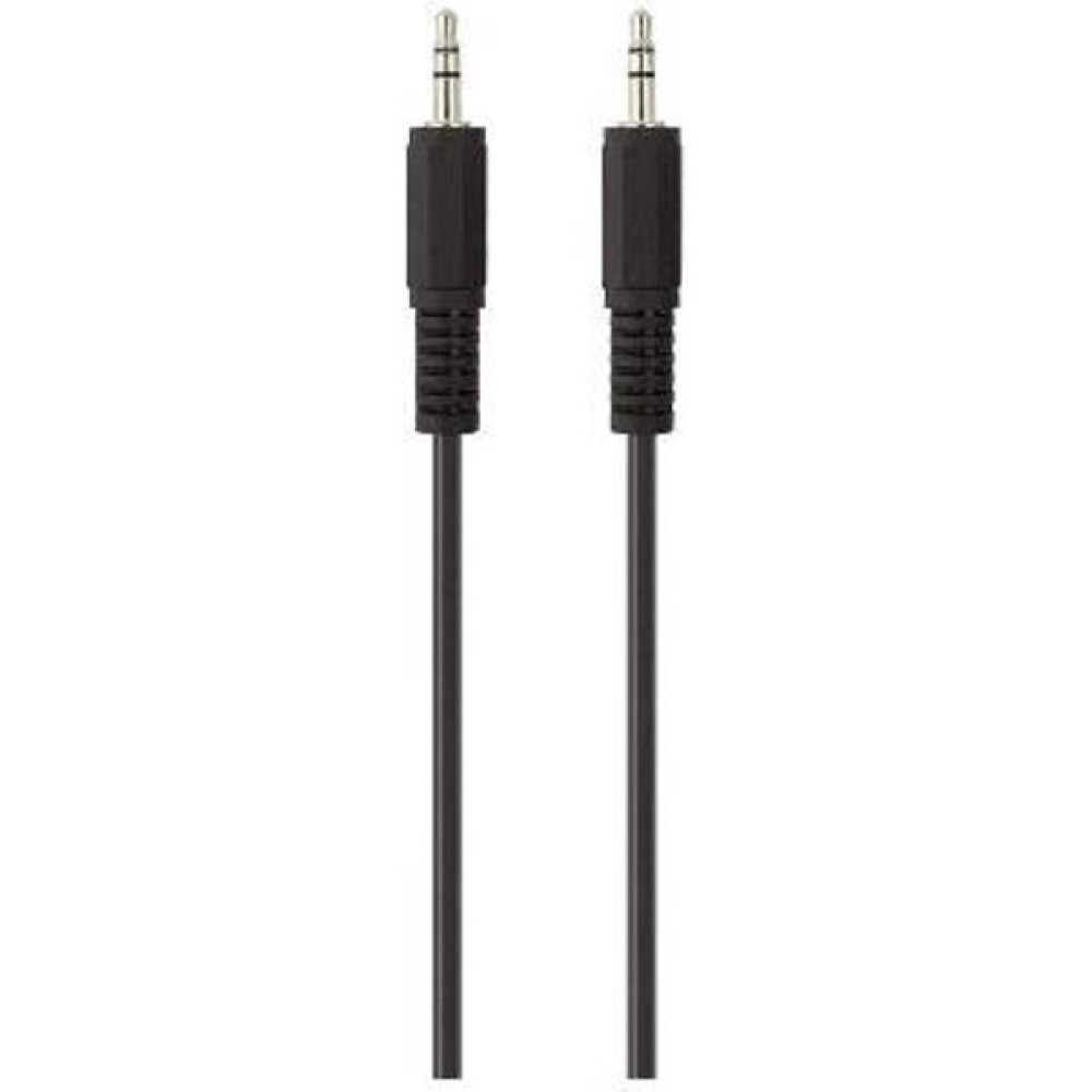 Кабель jack 3.5 > jack 3.5 (M/M) Belkin 1м, чорний