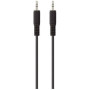 Кабель jack 3.5 > jack 3.5 (M/M) Belkin 1м, чорний