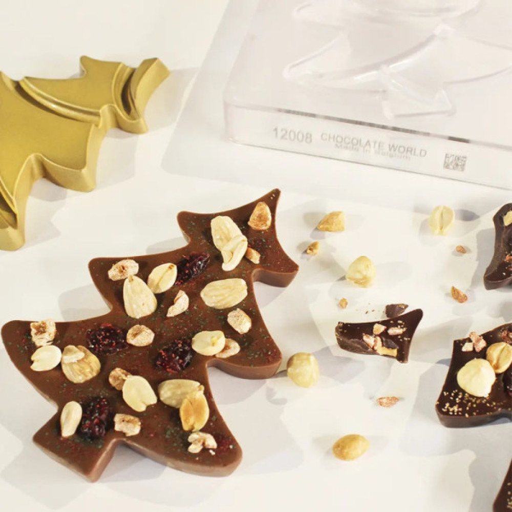 Форма для шоколаду Chocolate World Ялинка 1х2 84,5 г (12008 CW)