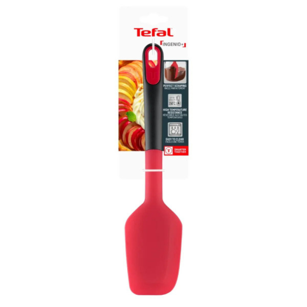 Лопатка кухонна Tefal Ingenio+ чорний-червоний (K1984234)