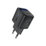 Зарядний пристрій Acefast USB-C 30W GaN + cable USB-C black (6974316284451)