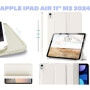 Чохол до планшета BeCover Tri Fold Soft TPU Silicone Apple iPad Air 11" M2/M3 (2024/2025) Beige (711735) Чохол до планшета BeCover Tri Fold Soft TPU Silicone Apple iPad Air 11" M2/M3 (2024/2025) Beige (711735)