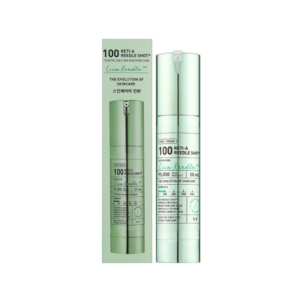 Сироватка для обличчя VT Cosmetics Reti-A Reedle Shot 100 З мікроголками та ретинолом 50 мл (8803463006396)