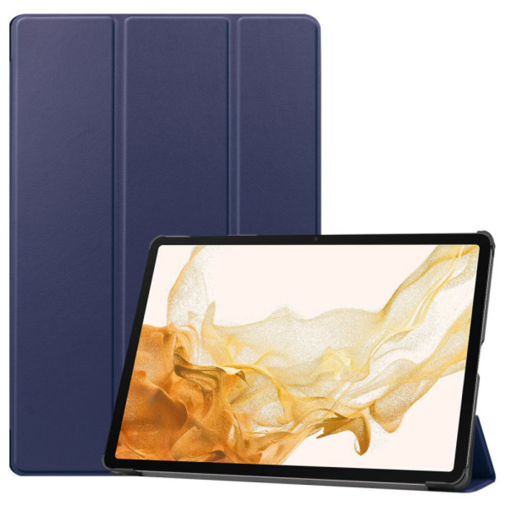 Чохол до планшета BeCover Smart Case Samsung Tab S9 Plus (SM-X810/SM-X816)/S9 FE Plus (SM-X610/SM-X616) 12.4" Deep Blue (710322) Чохол до планшета BeCover Smart Case Samsung Tab S9 Plus (SM-X810/SM-X816)/S9 FE Plus (SM-X610/SM-X616) 12.4" Deep Blue (710322)