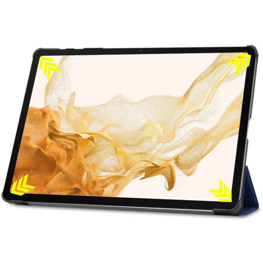 Чохол до планшета BeCover Smart Case Samsung Tab S9 Plus (SM-X810/SM-X816)/S9 FE Plus (SM-X610/SM-X616) 12.4" Deep Blue (710322) Чохол до планшета BeCover Smart Case Samsung Tab S9 Plus (SM-X810/SM-X816)/S9 FE Plus (SM-X610/SM-X616) 12.4" Deep Blue (710322)