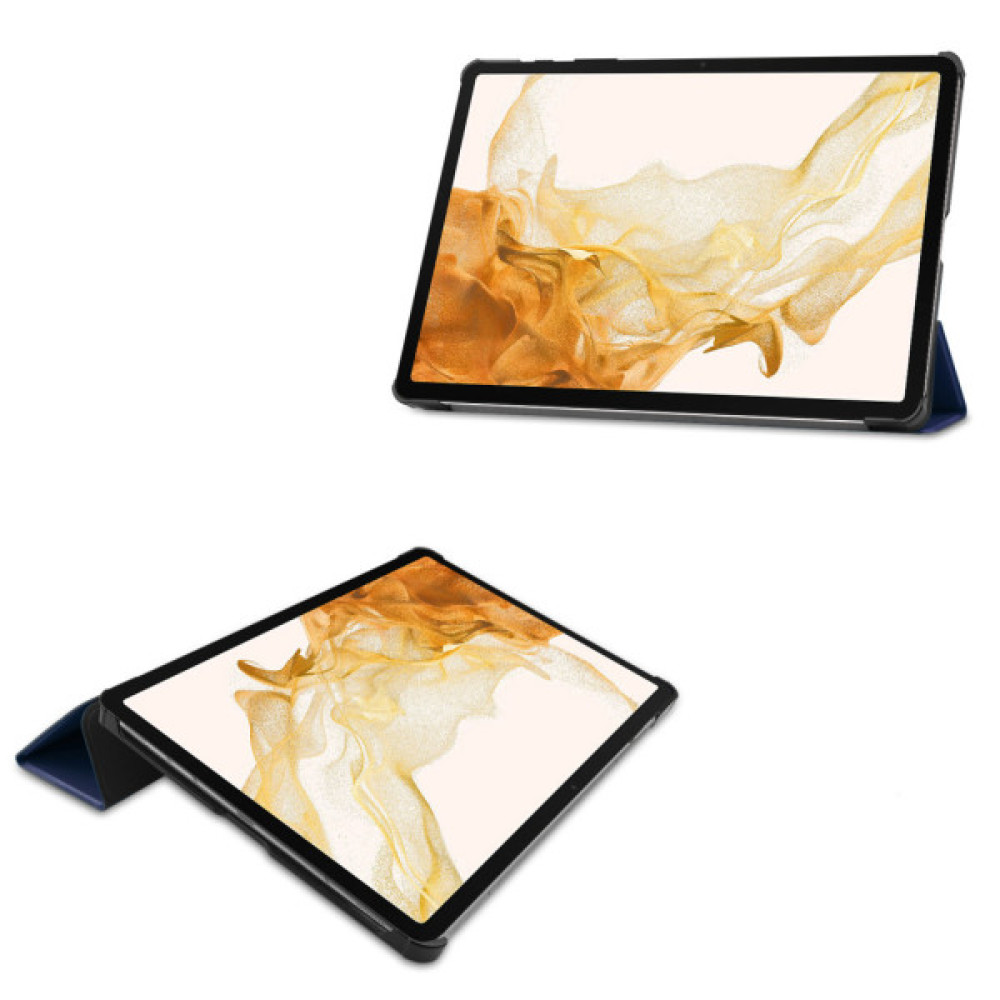 Чохол до планшета BeCover Smart Case Samsung Tab S9 Plus (SM-X810/SM-X816)/S9 FE Plus (SM-X610/SM-X616) 12.4" Deep Blue (710322) Чохол до планшета BeCover Smart Case Samsung Tab S9 Plus (SM-X810/SM-X816)/S9 FE Plus (SM-X610/SM-X616) 12.4" Deep Blue (710322)