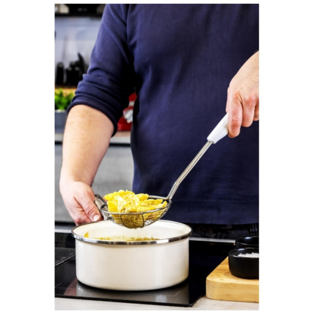 Шумовка KitchenAid Coreline, 38,1 см, кремовий (KAG010OHACE) Шумовка KitchenAid Coreline, 38,1 см, кремовий (KAG010OHACE)