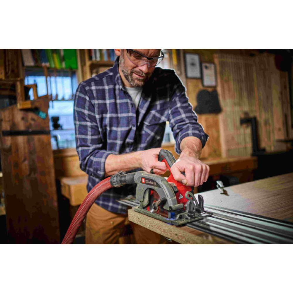 Пила дискова акумуляторна Einhell TP-CS 18/165 Li BL-Solo 18В 4200об/хв 165х20мм 2.9кг без АКБ та ЗП