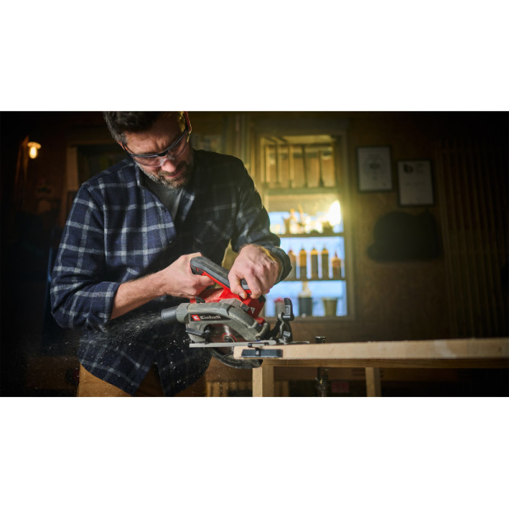 Пила дискова акумуляторна Einhell TP-CS 18/165 Li BL-Solo 18В 4200об/хв 165х20мм 2.9кг без АКБ та ЗП