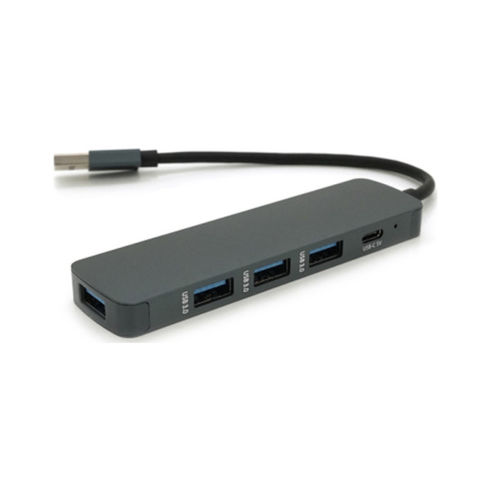 Концентратор Voltronic USB 3.0 to 4xUSB 0.2m aluminum (YT-3H4/2TB)