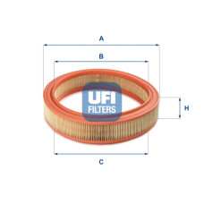 Повітряний фільтр для автомобіля UFI 30.038.01