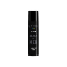 Бальзам для губ Mayur Black For Men Для чоловіків 5 г (4820230955323)