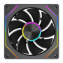 Кулер до корпусу PcCooler Вентилятор реверсний PCCOOLER FG120R ARGB BK чорний для корпусу 1 (FG120R ARGB BK)