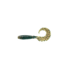 Силікон рибальський FishUP Fancy Grub 2.5" 017 - Motor Oil Pepper (10шт/уп) (1862.00.61)
