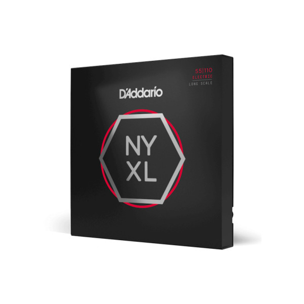 Струни для гітари D'Addario NYXL Bass Heavy (55-110) (NYXL55110)