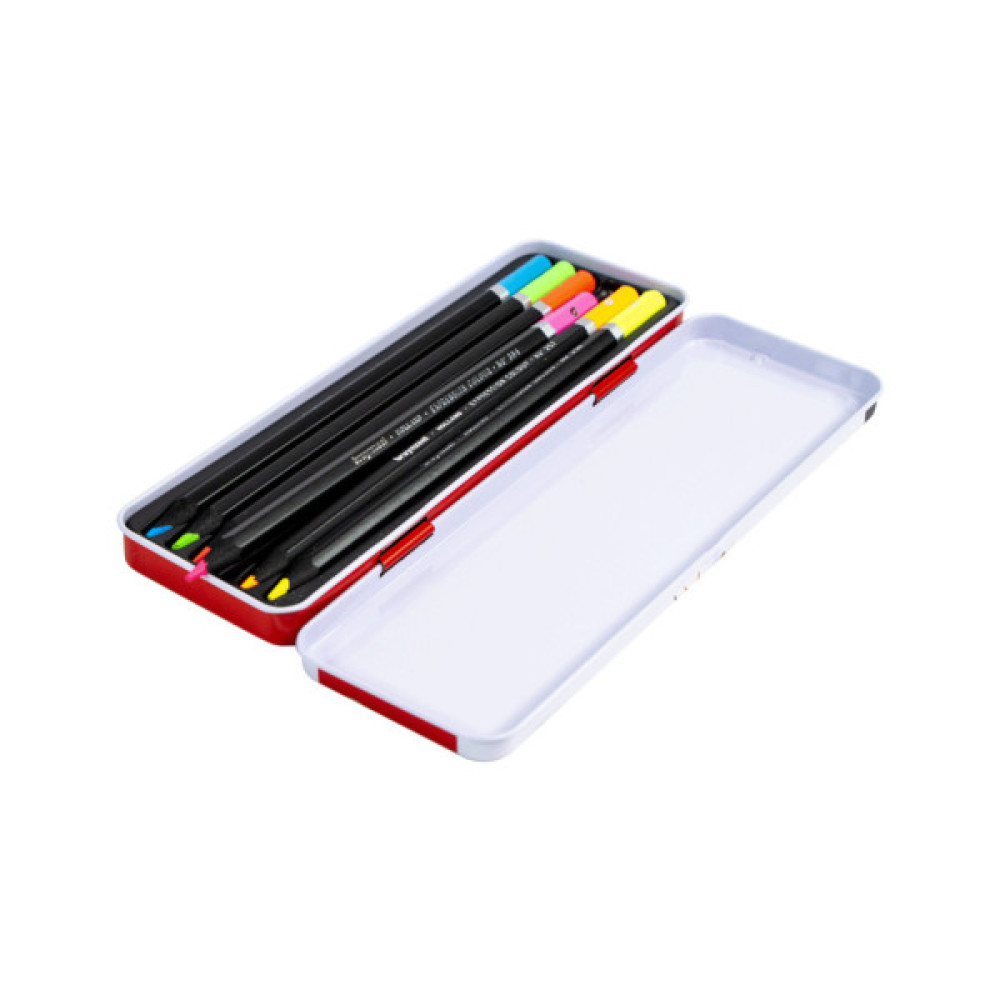 Олівці кольорові Bruynzeel EXPRESSION NEON, 6 кольорів (8712079468408)