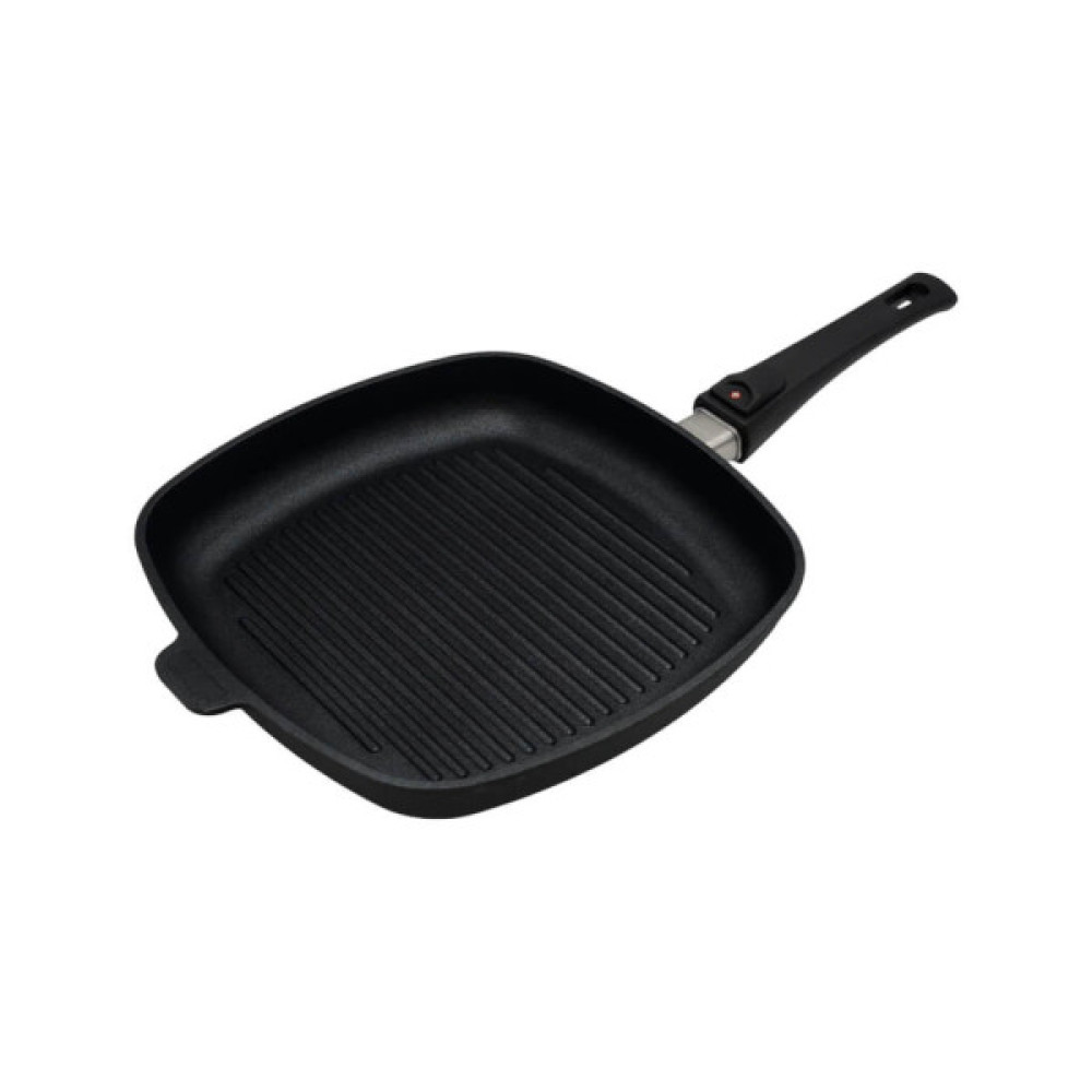 Сковорода Swiss Diamond Induction гриль 28 x 28 см зі з'ємною ручкою (XD63281iD)
