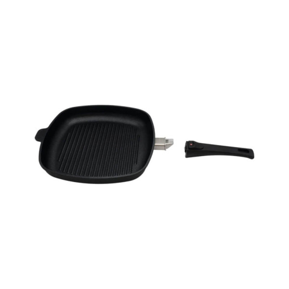 Сковорода Swiss Diamond Induction гриль 28 x 28 см зі з'ємною ручкою (XD63281iD)