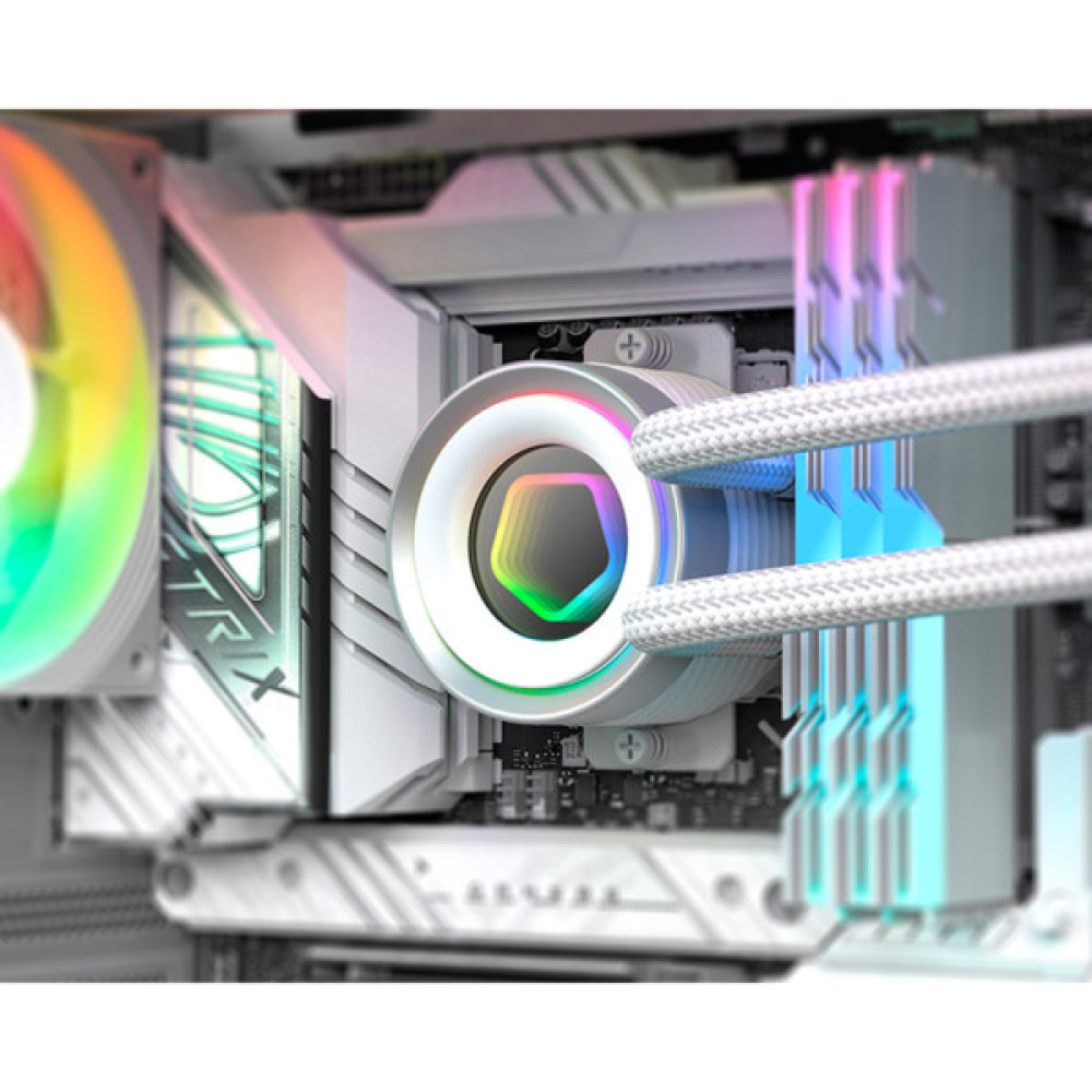 Система рідинного охолодження ID-Cooling FX240 INF White (FX240 INF WHITE)