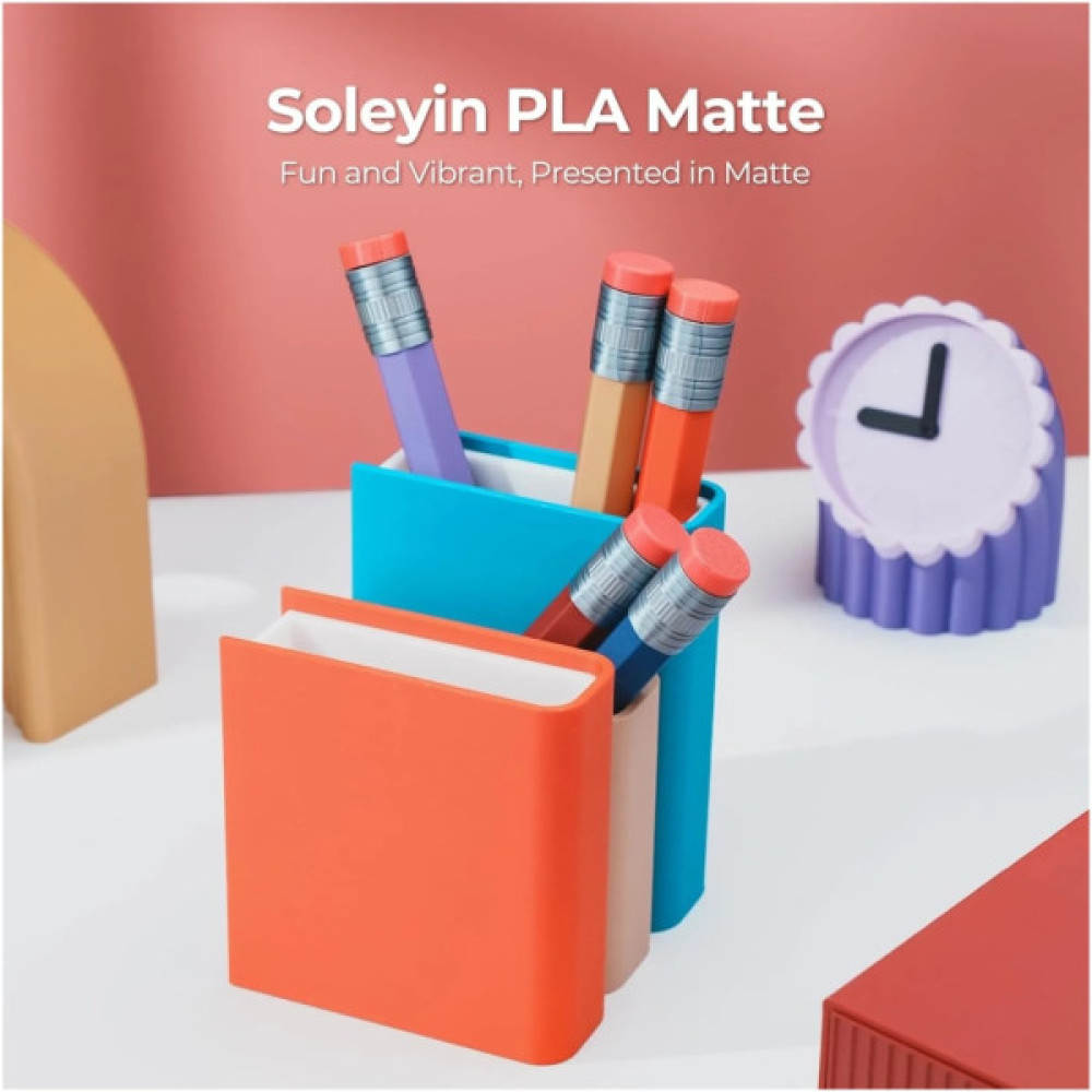 Пластик для 3D-принтера Creality Soleyin matte 1кг, 1.75мм, gray (3301010517)