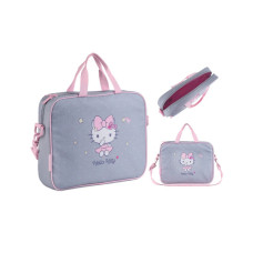 Сумка дитяча Kite A4, Hello Kitty 589-1 шкільна, текстильна (HK25-589-1)