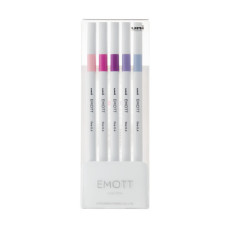 Лайнер UNI набір Emott Floral Color 0.4 мм 5 кольорів (PEM-SY/5C.07FC)