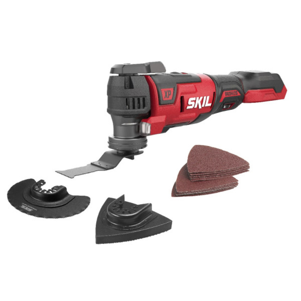 Багатофункціональний інструмент акумуляторний реноватор SKIL 3650 CB XP 20В 1х2.5А·год 11000-17000об·хв кут коливань 1.8° 1.1кг
