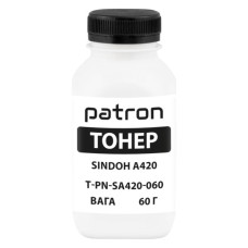Тонер Pantum/Sindoh A420, 60 г Patron (PN-SA420-060)