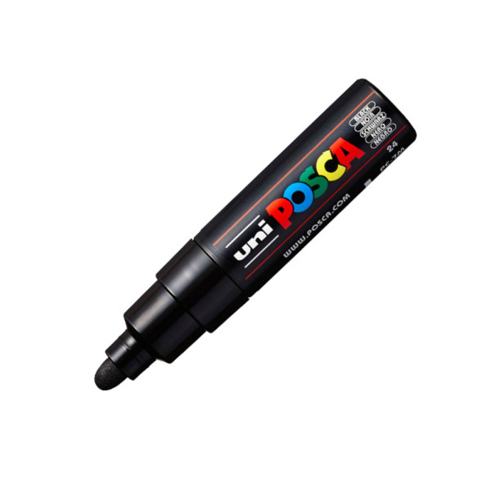 Маркер UNI Posca, 4,5-5,5мм, чорний (PC-7M BLACK)
