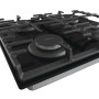 Варильна поверхня Gorenje газова на склі, 60см, чавун, чорний Варильна поверхня Gorenje газова на склі, 60см, чавун, чорний