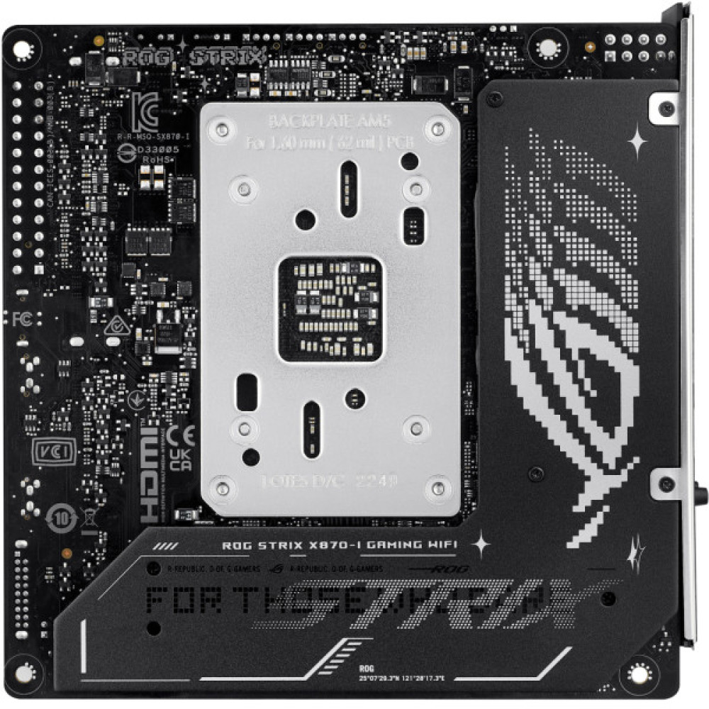 Материнська плата ASUS ROG STRIX X870-I GAMING WIFI