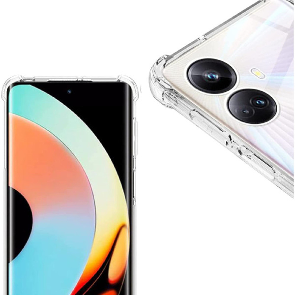 Чохол до мобільного телефона BeCover Anti-Shock Realme 10 Pro Plus 5G Clear (709333) Чохол до мобільного телефона BeCover Anti-Shock Realme 10 Pro Plus 5G Clear (709333)