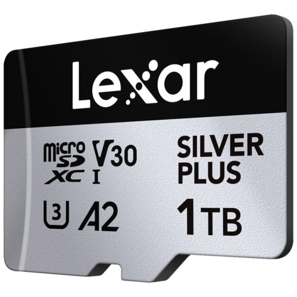 Карта пам'яті Lexar 1TB microSDXC class 10 UHS-I U3 V30 A2 Professional Silver (LMSSIPL001T-BNANG)