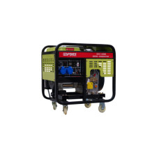 Генератор GenPower дизельний GDG 12000E, 230V, 50Hz, 12kVA/9.6kW, 30 л, електростартер (GDG 12000E)