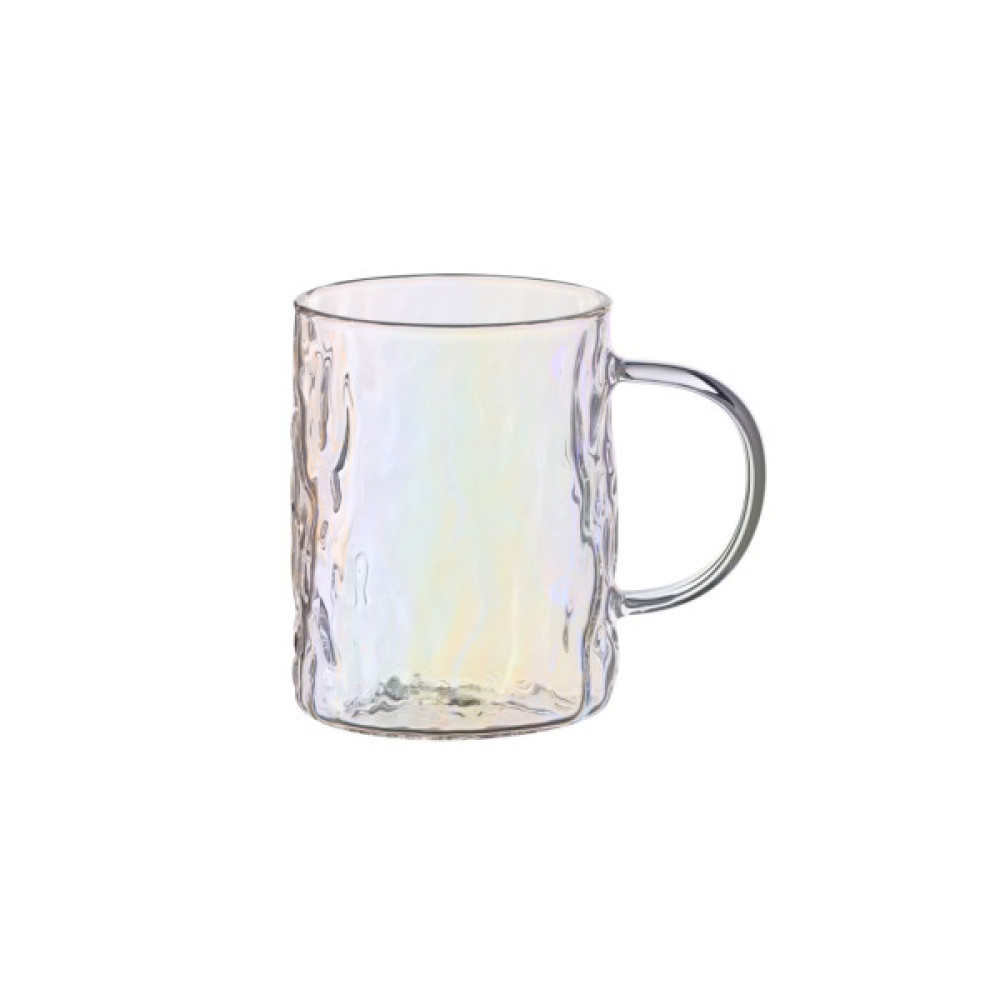 Набір чашок Ardesto Shine mix 260 мл 4 шт прозорий, золотистий, сірий, перламутровий (AR2626GM)