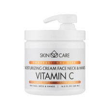 Крем для тіла Dead Sea Collection Skin Care Зволожувальний та живильний З вітаміном С 500 мл (7290107427616)